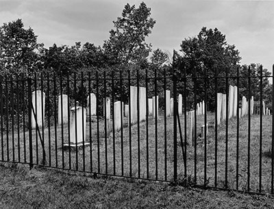 Wrought Iron and Gravestones, Rt. 199